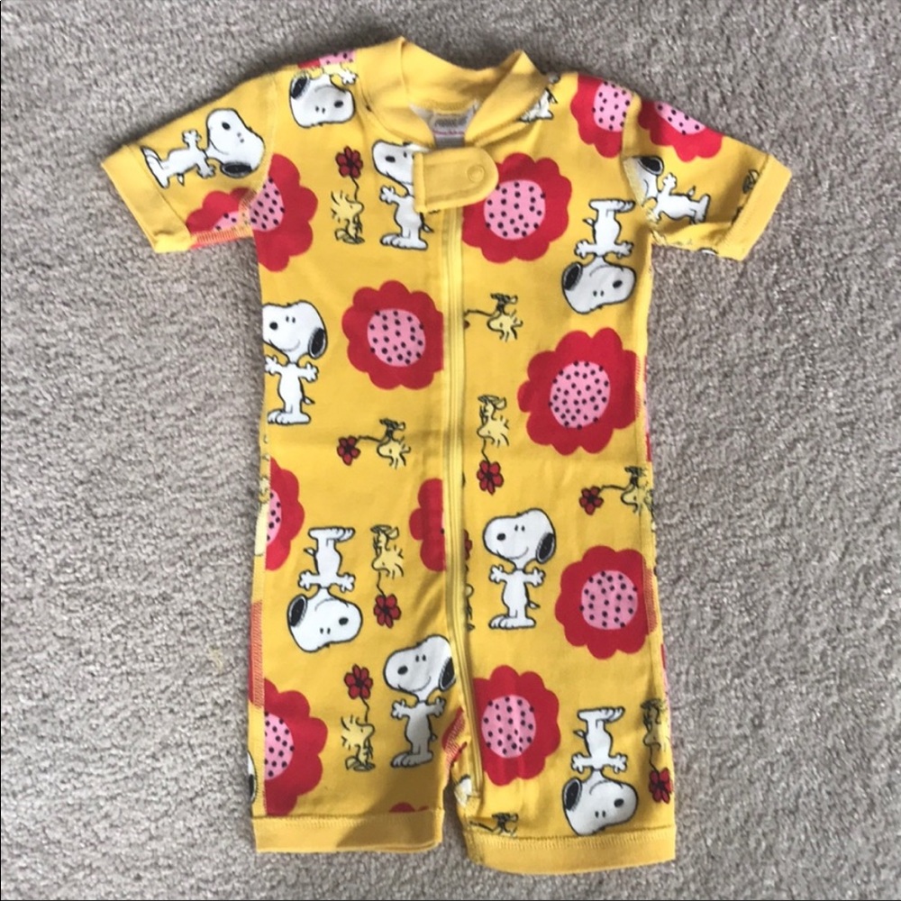 Hanna andersson snoopy short pjs
